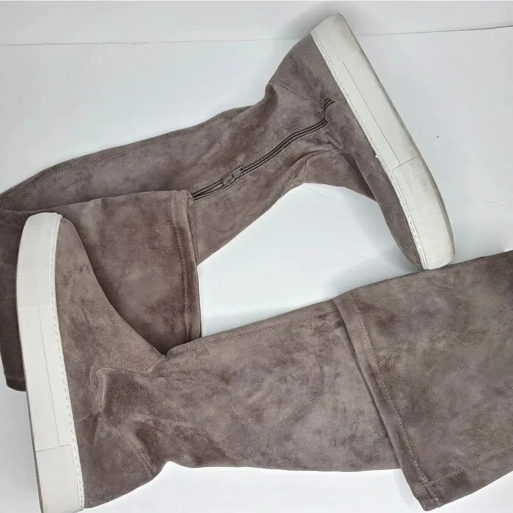 J Slides Petra Over The Knee Sneaker Boots